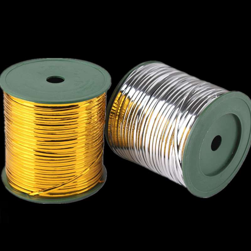 400码卷筒扎丝 彩色金属扎带 糖果礼品/食品包装袋扎口材料