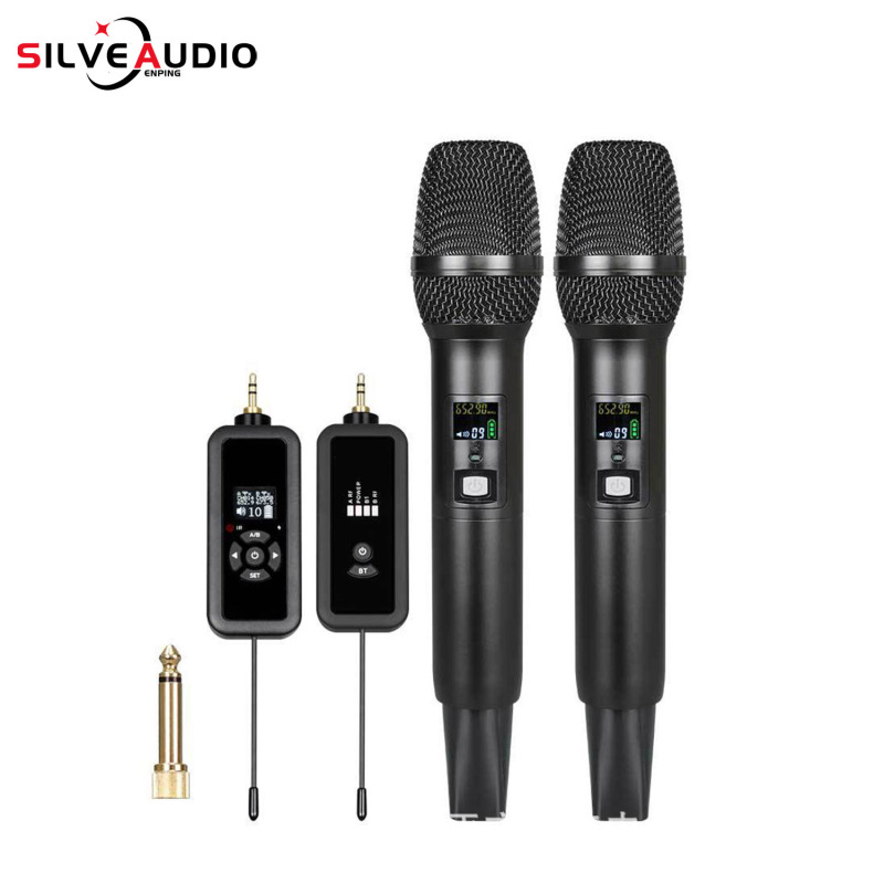 Professional Wireless Microphone Live Broadcast Home Singing Dynamic Portable Handheld Microphone Conference Stage Performance Outdoor