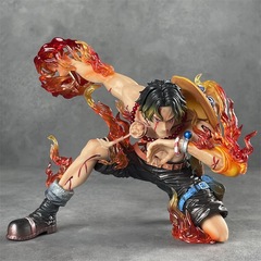 戦損エース海賊王共鳴シリーズpt炎帝火拳エースアニメフィギュア置物卸売り