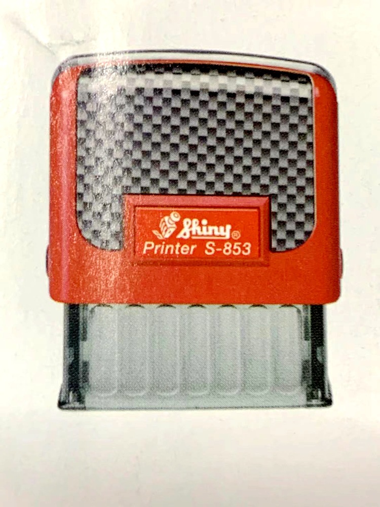 ������ӡ�� shiny printer S-853ӡ�� 47*18MM��īӡ�²�������