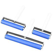 华贸干胶屏幕压屏滚筒CA工具推轮除尘O滚轮硅胶贴合手机贴膜偏光