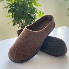 羊绒大力棉居家棉跨境外穿单层秋冬家居拖鞋舒适男鞋鞋大码亚马逊