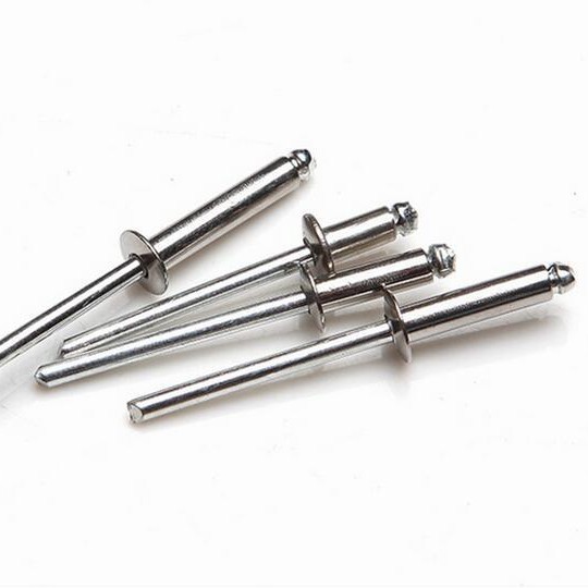304不锈钢42A半钢抽芯铆钉GB12618开口型扁圆头铆接钉 M3.2M4M4.8