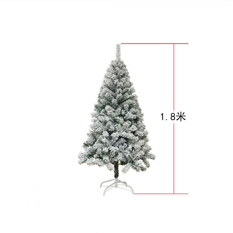 2026 nuevo árbol de Navidad de PVC encriptado verde decoración de gran sala de estar adornos DIY lápiz árbol de simulación al por mayor