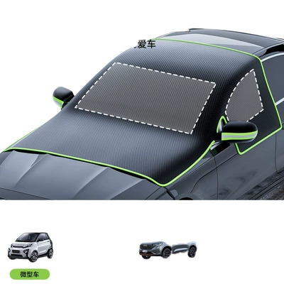 frost and snow protection, winter | Car snow shield