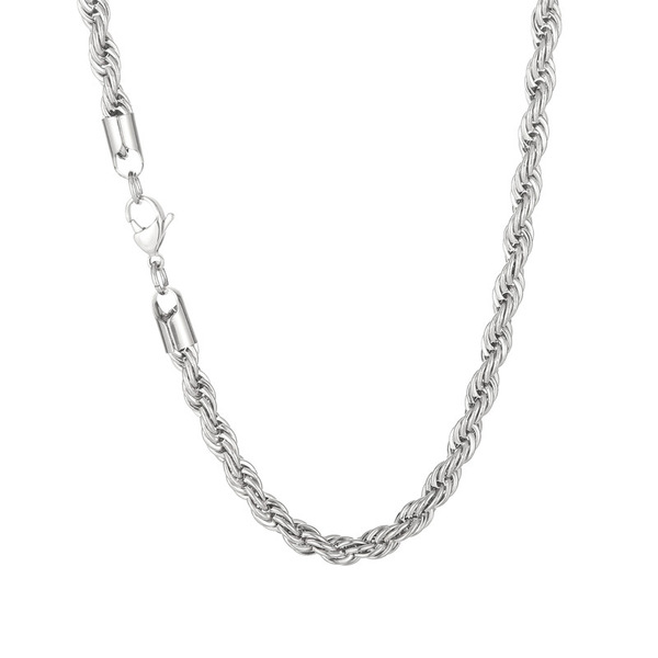 trend fashionable necklace stainless steel with pigtail