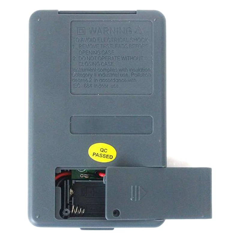 Карманный Тип карты XB866 Многоцелевой счетчик электроэнергии Цифровой мультиметр