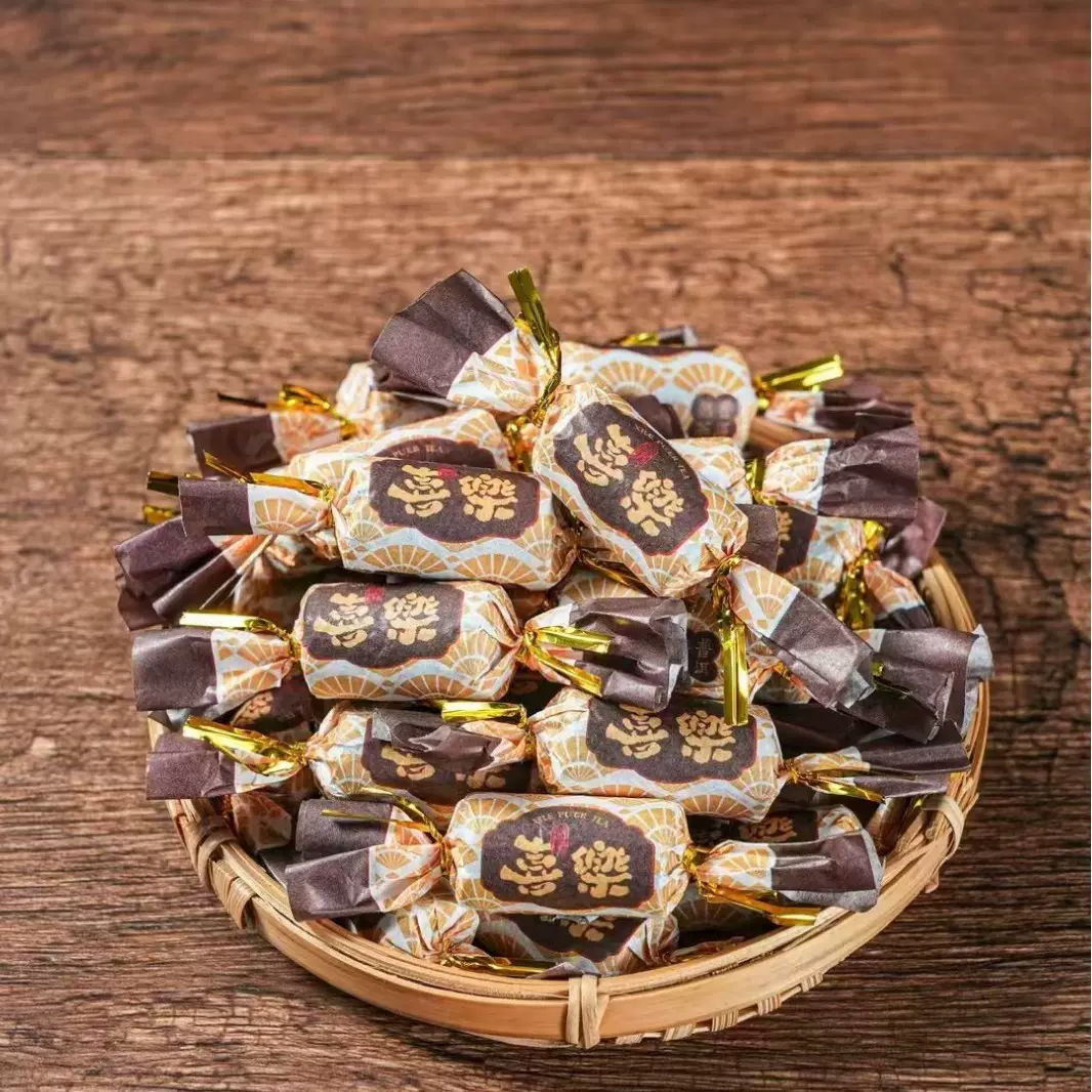 批发云南普洱茶 普洱熟茶  新式茶饮 糖果形状袋泡茶 时尚快销 50