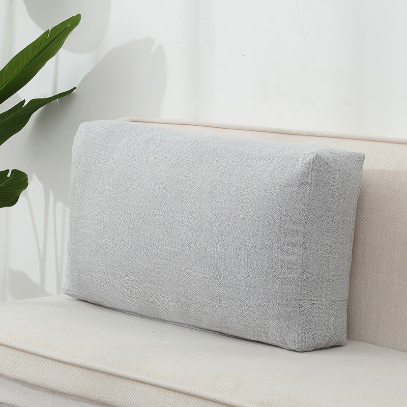 Bedside Soft Bag Cushion Three-dimensional Cushion Sofa Pillow Case Long Pillow Tatami Backrest Wall-pasted Removable and Washable Soft Bag