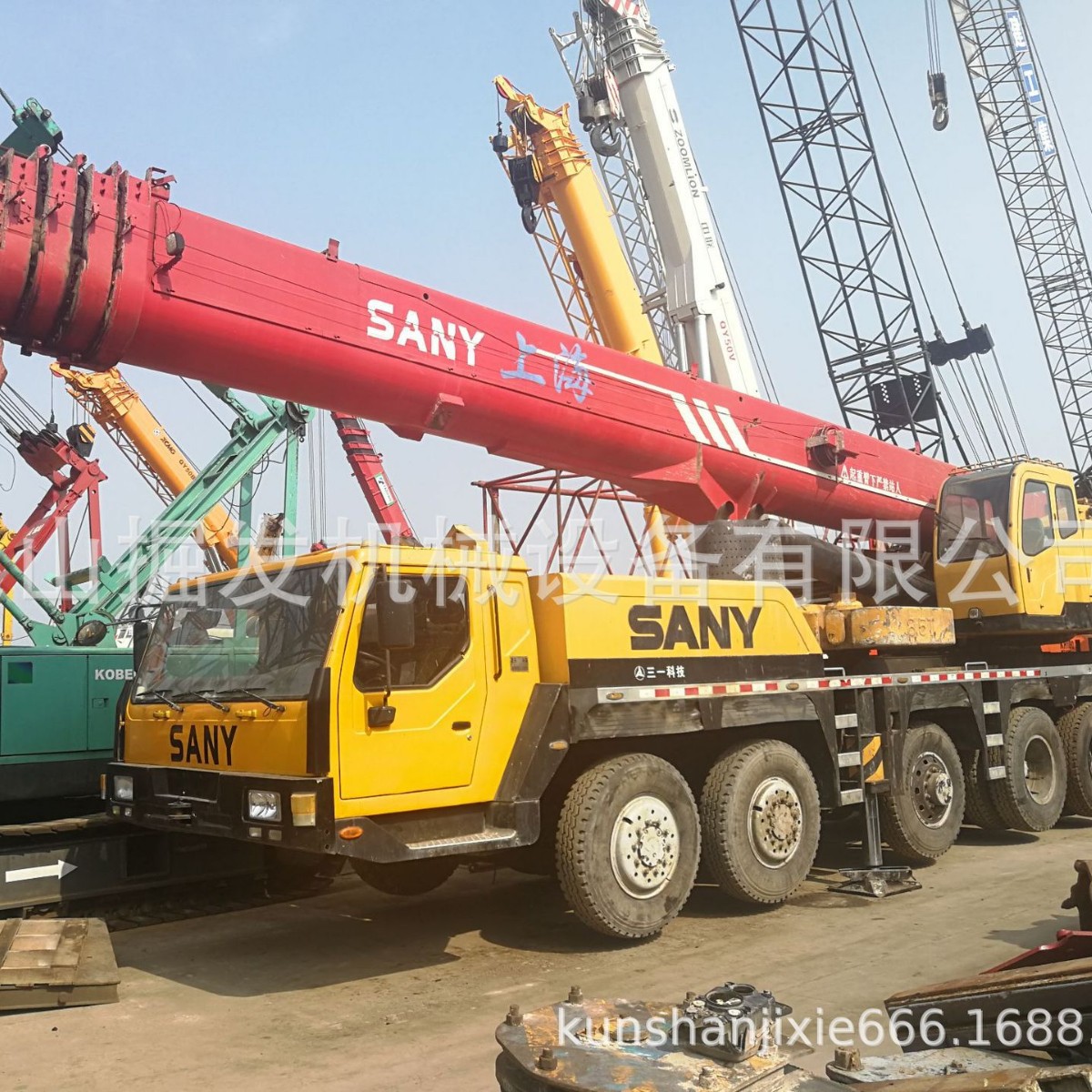 SANY三一100吨130吨汽车吊车 二手