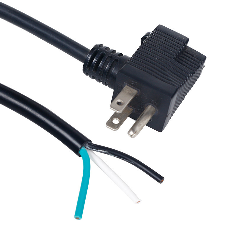 厂家直销美规电源线插头 美标15A三插多用型延长线 5-15P电源插座