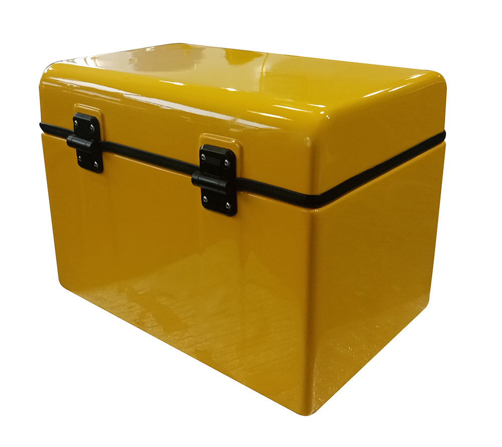 Factory Direct Sales Rider Equipment Errand Delivery Motorcycle Tail Box Large Capacity Electric Vehicle Meal Delivery Box Delivery Box