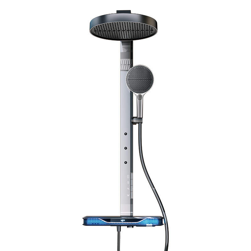 V1-PRO uno por uno, el primer juego de ducha de acabado de vidrio templado curvo 3D de Star Ship