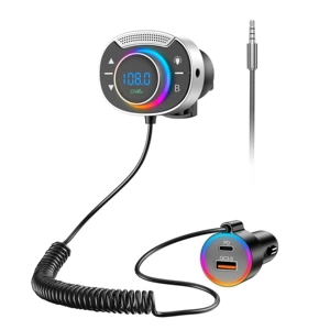 Автомобиль mp3 -плеер Bluetooth Song Бесплатный телефонный звонок Apple PD зарядка автомобиля быстро зарядка FM Aux Audio Audio