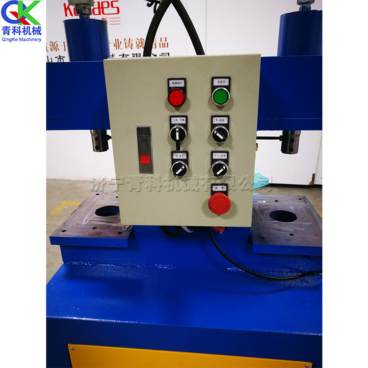 数控欧式花架弯花机 双头液压下料剪头机 S型P型护栏弯管成型机