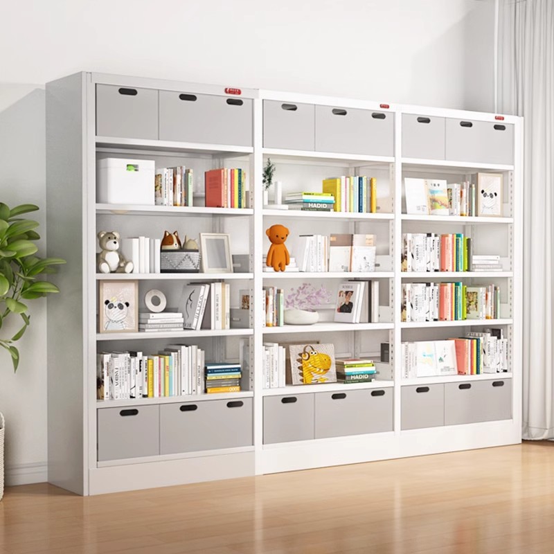 Home storage box miscellaneous storage basket drawer-style library bookshelf matching organization dustproof kitchen dormitory box