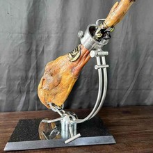 西班牙火腿架大理石不锈钢专业切片支架伊比利亚5J展示架子