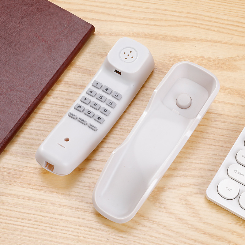 外贸英文小分机电话机 酒店壁挂式挂墙电话 家用办公固定座机B633