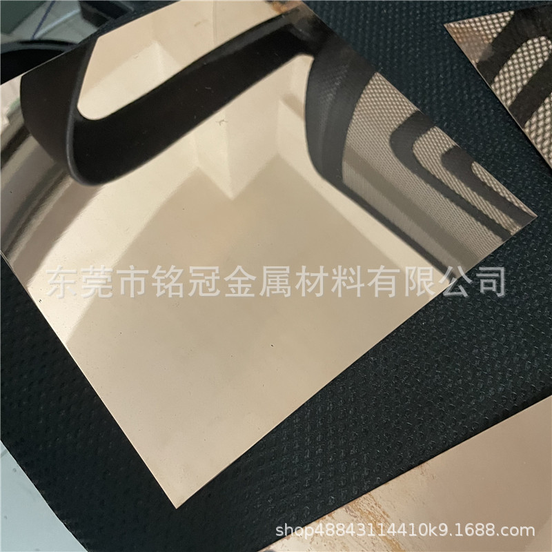 镜面铜板T2紫铜镜面铜板0.5*100mm黄铜圆片亮面铜板K8面H65黄铜带
