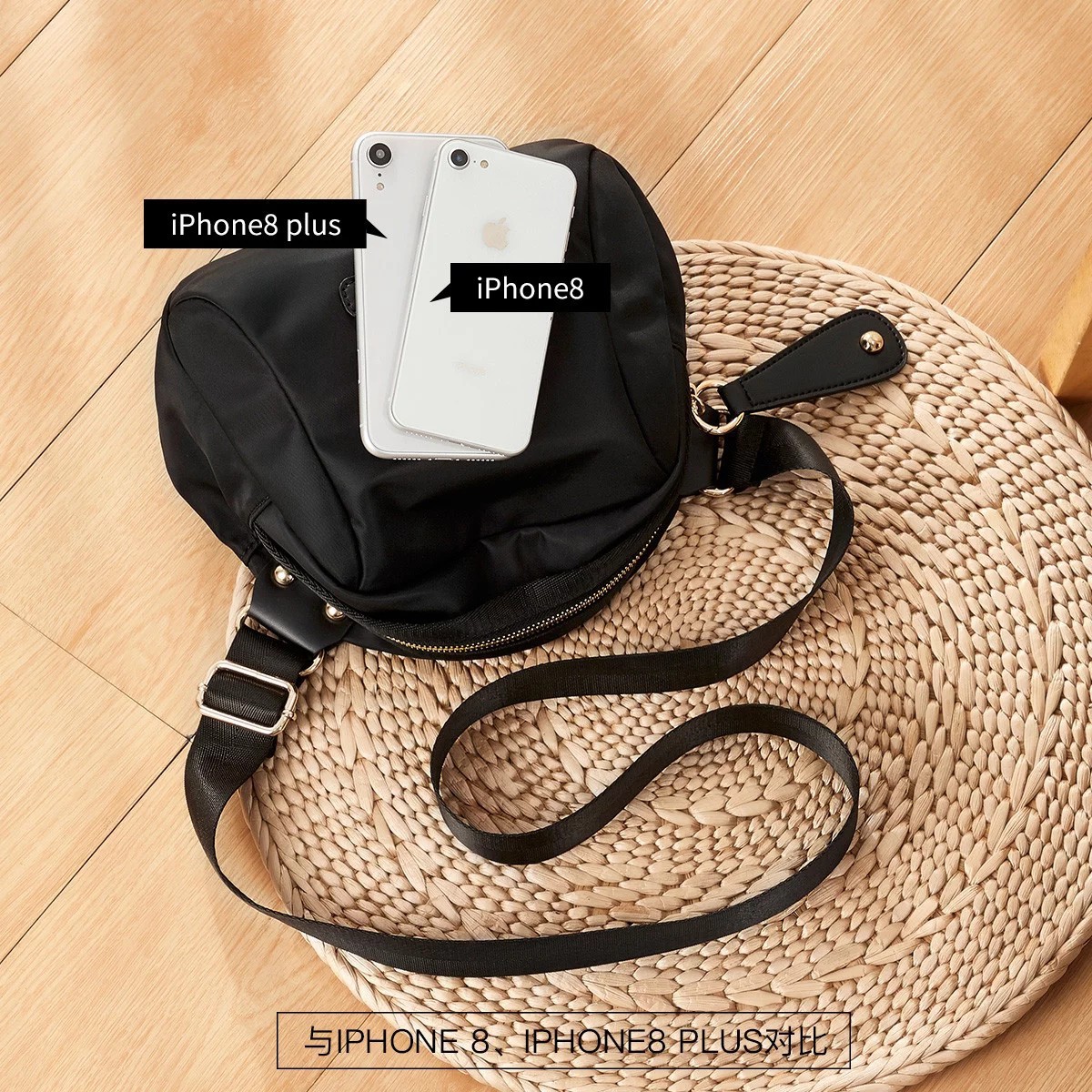 Aishang 2023 nuevo casual ligero Oxford bolsa de tela impermeable descompresión de las mujeres bolsa de pecho bolsa de hombro bolsa de mensajero cintura