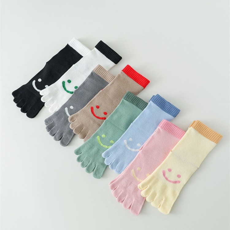 Spring summer thin mesh breathable socks