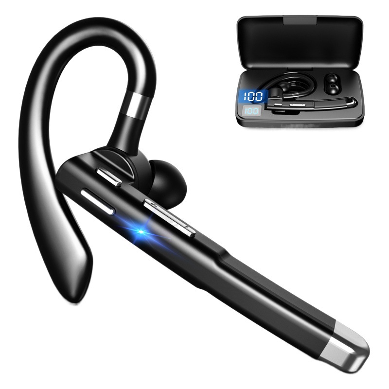 Versión transfronteriza Ai Auriculares Bluetooth yyk520 Auriculares con cancelación de ruido para llamadas comerciales Almacén de pantalla digital de alta calidad