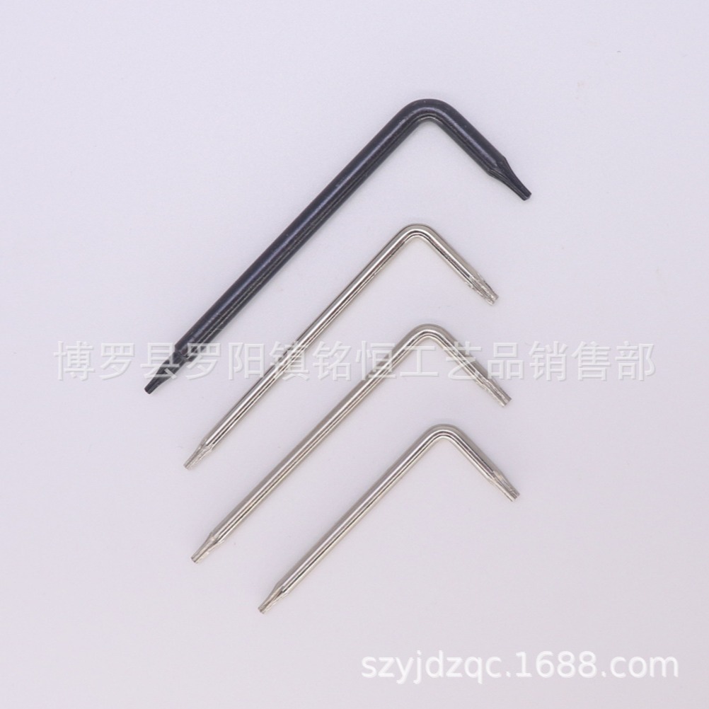 T6T8双头梅花扳手 T6T8两用防盗扳手  L型T6T8梅花防盗扳手 扳手