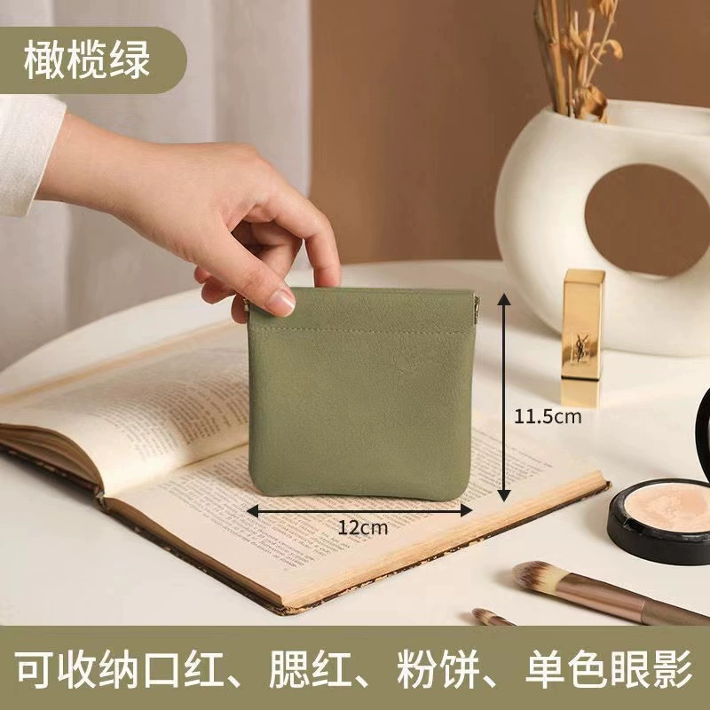Хлопковый(?) polyurethane storage bag organizer for headphones & cosmetics
