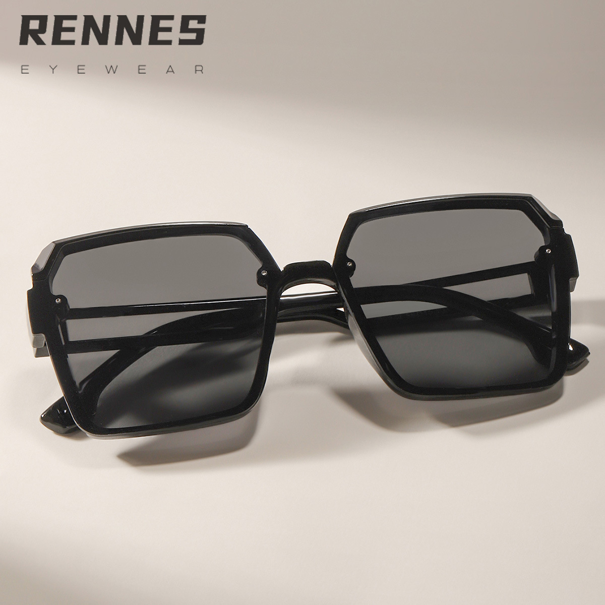 2022 gafas de sol retro europeas y americanas de las mujeres de alto grado cuadrado de moda a prueba de rayos UV gafas de sol de los hombres y las mujeres