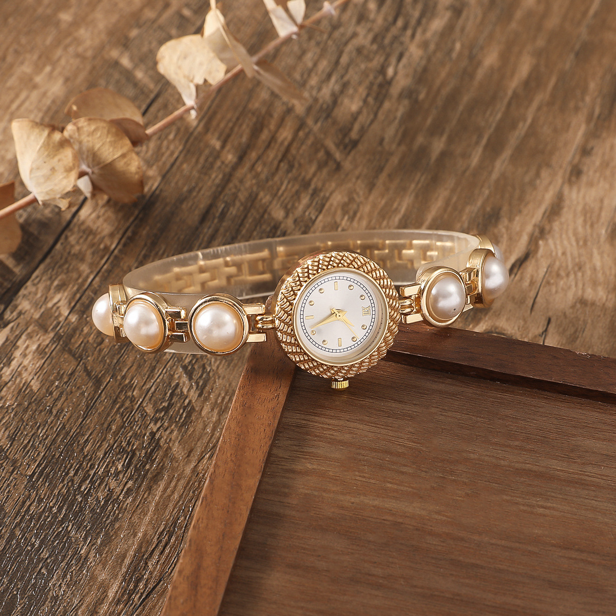 Watch Classification Elegant Simple Style Solid Color Snap Button Quartz Women's Watches