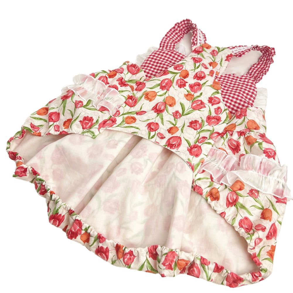 Spring Summer Pet Medium And Large Princess Retro Lace Skirt Vest Style Dog Cat Clothes Samoyed Golden Retriever_voghion.com