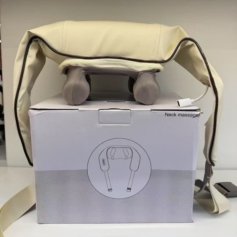 マッサージストール多機能頚椎マッサージ器家庭用肩腰背中温め揉み頚椎マッサージ器|undefined