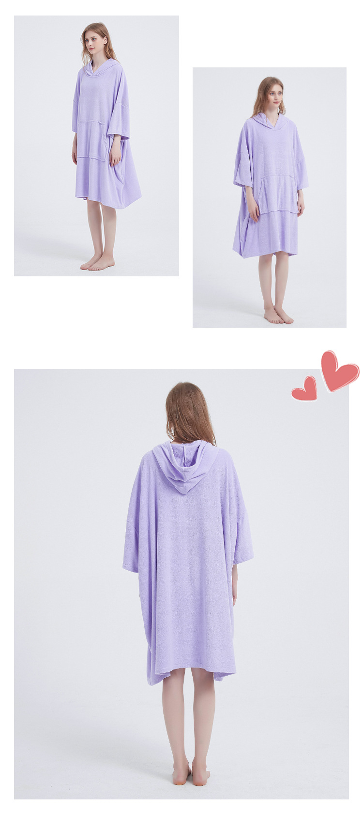 Lässiger, lockerer Kurzarm-Pyjama für Damen_voghion.com