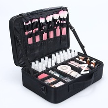 简约便携专业手提水乳护肤品跟妆包化妆包大号多功能网红收纳箱