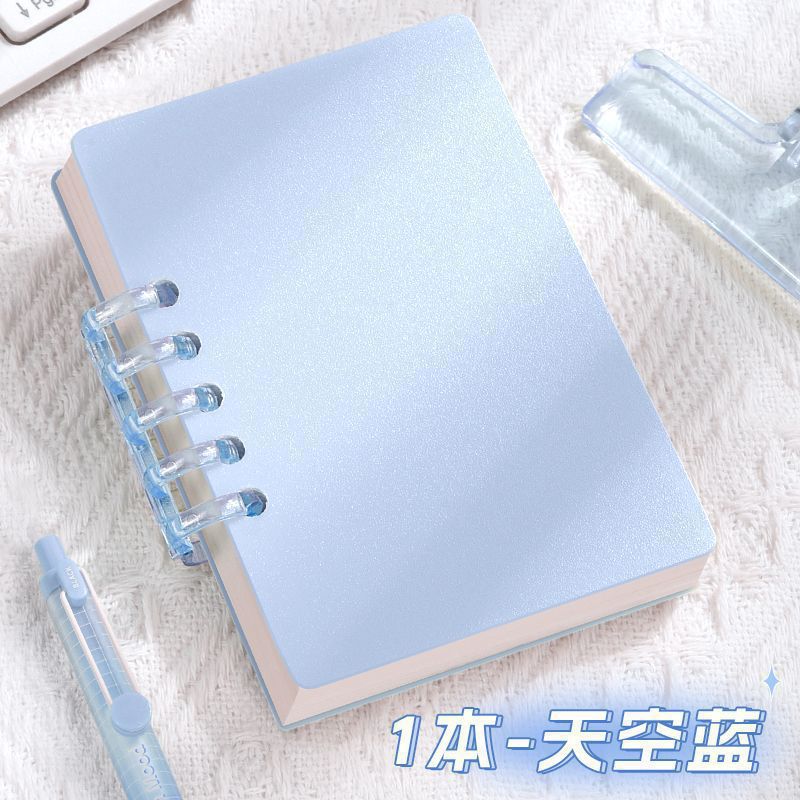 A7 portátil estudiante mini cuaderno portátil de alto valor de la cara cuaderno de mano de palabras de vuelta cuaderno de bolsillo