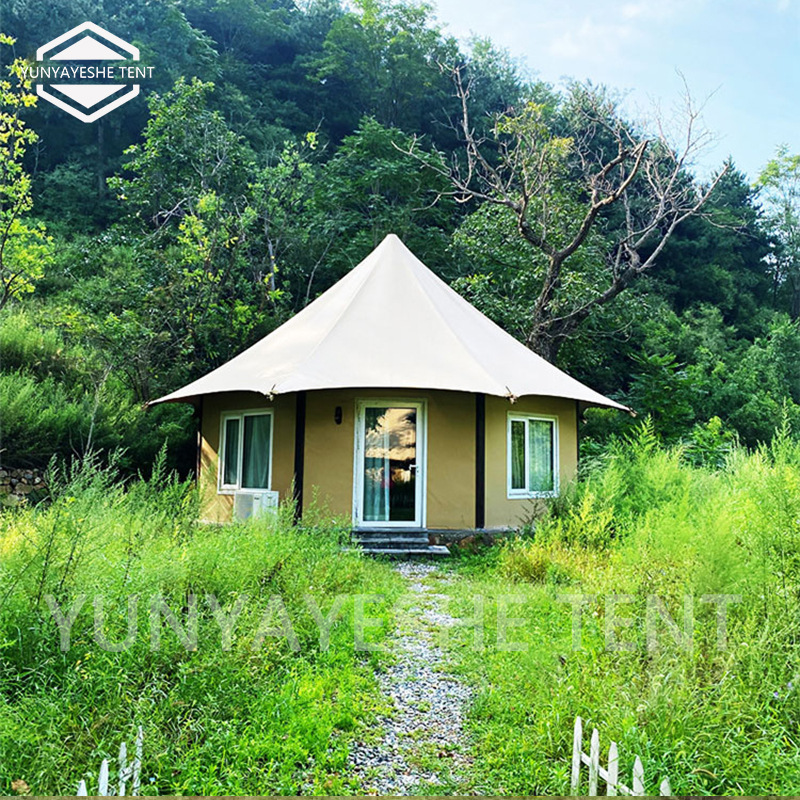 云雅野奢酒店篷房厂家出售膜结构酒店帐篷 户外草原民宿酒店篷房