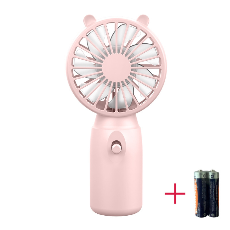 新型手持ち小型ファンミニ乾電池携帯型扇風機イベントプレゼント卸売り小型扇風機ロゴ|undefined