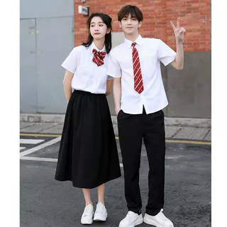 中学生大合唱演出服初中生班服男女合唱团诗歌朗诵比赛毕业照服装