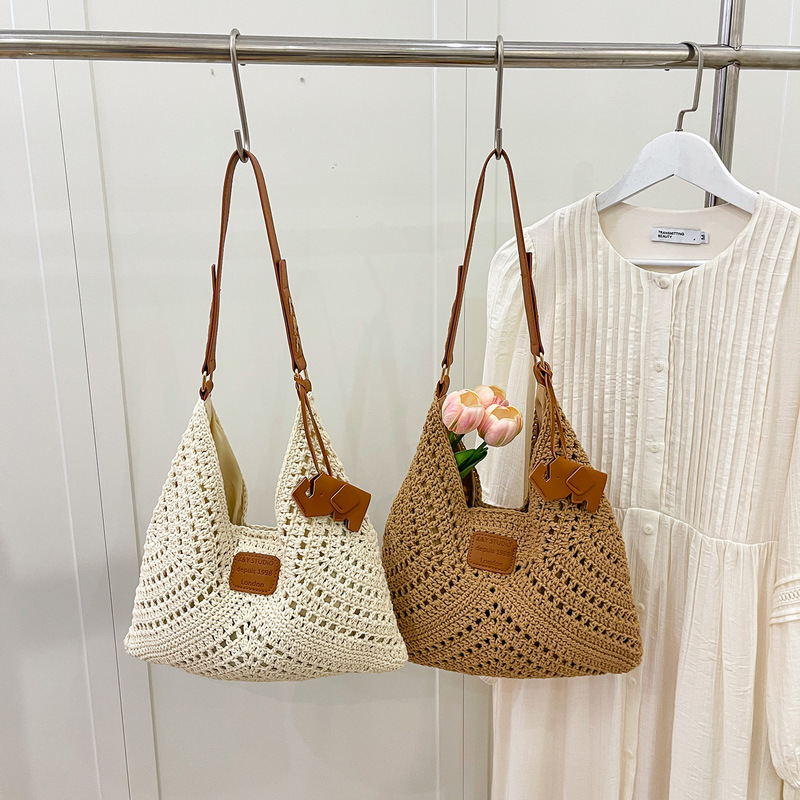 Large Capacity Cotton Tote Casual Shoulder Bag Versatile Bag for Women New Designer Casual Travel Beach Bag Large Capacity Cotton Tote Casual Shoulder Bag Versatile Bag for Women New Designer Casual Travel Beach Bag