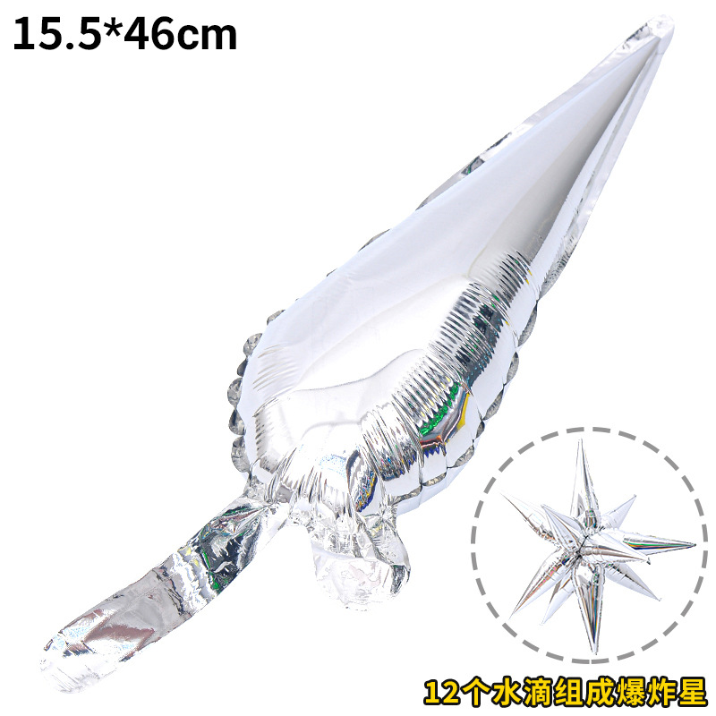 4D señaló estrella de seis puntas explosión bola erizo de mar modelado Decoración