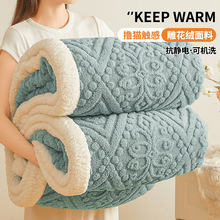 冬季加厚牛奶绒毛毯珊瑚绒床单小盖毯办公室午睡毯单双人沙发毯子