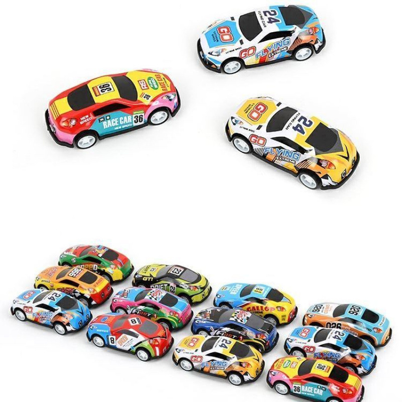 Coche de retroalimentación para niños juguetes de tablero de suspensión de plástico coche de voladora coche de catapulta juguetes alrededor de la escuela pequeños regalos