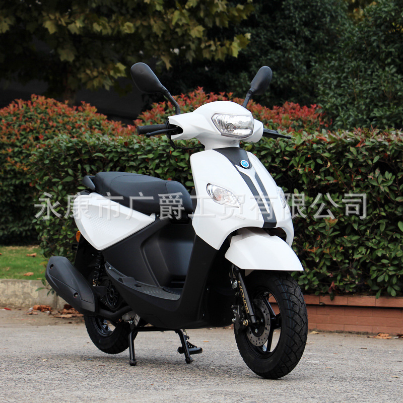 New Model Jog Scooter 125Cc Fuel-Powered Qiaoge Second-Generation Scooter Adult Two-Wheel Power-Assisted Wholesale Export