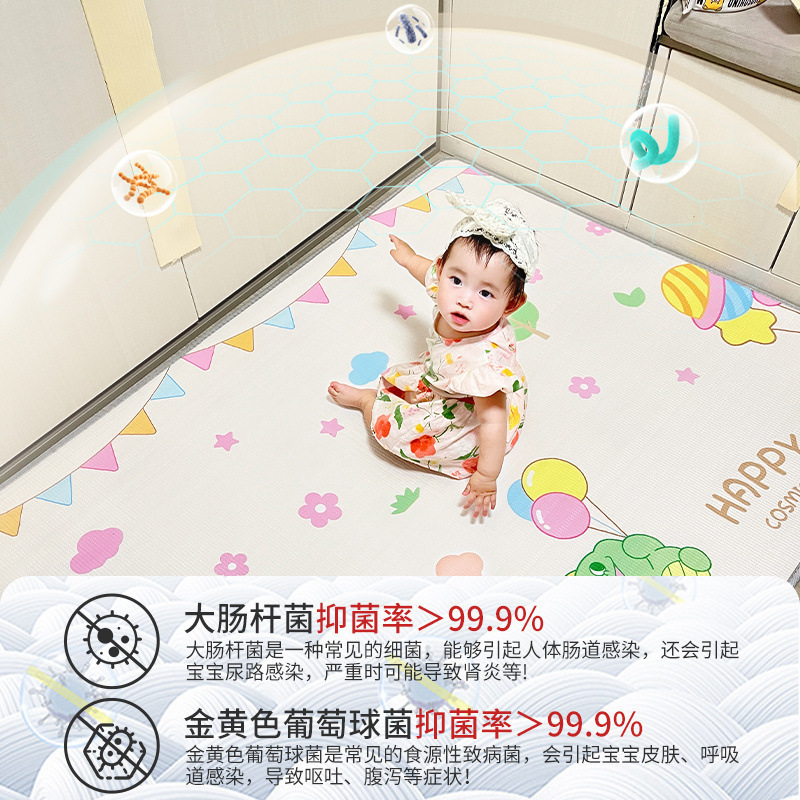 宝宝加厚爬行垫爬爬垫可折叠婴儿童泡沫地垫隔凉家用卧室垫子|undefined