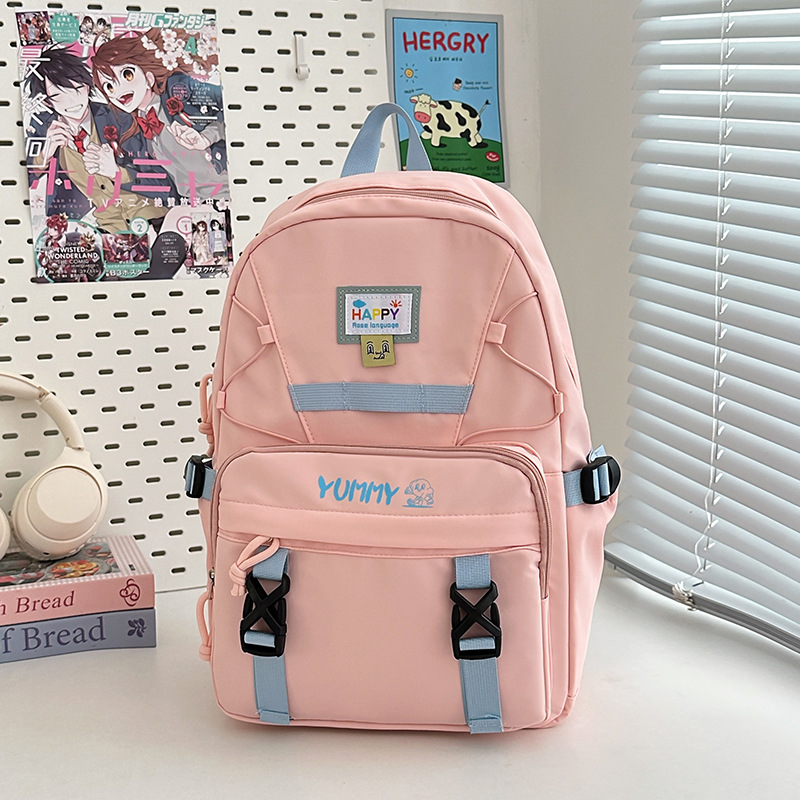 Mochila escolar de gran capacidad para mujer, estudiante de secundaria de todo fósforo, mochila para estudiantes universitarios, mochila escolar para estudiantes de marca de moda simple de Mori