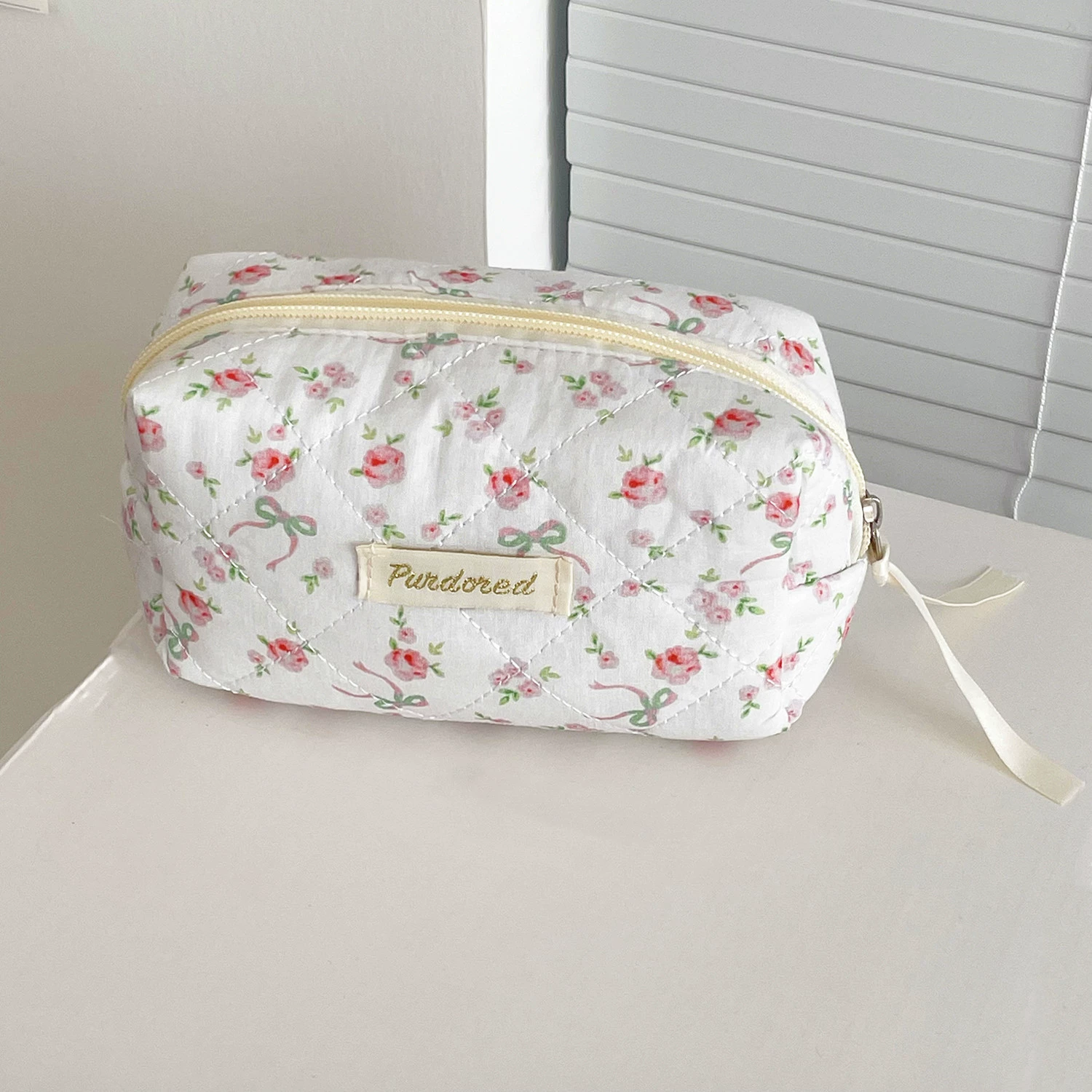 Свежая милая косметичка для путешествий, портативная вместительная organizer bag