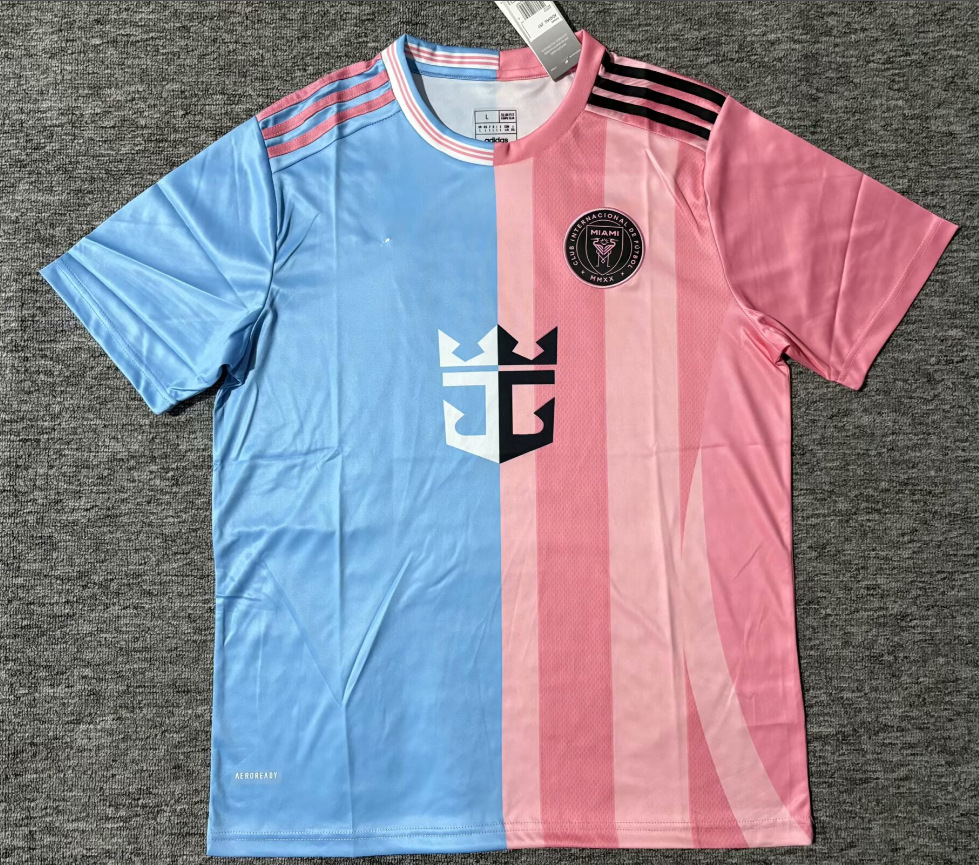 2526 Camiseta de fútbol de Miami Camiseta tailandesa Camiseta de entrenamiento Camiseta de edición especial Camiseta de manga corta para adultos