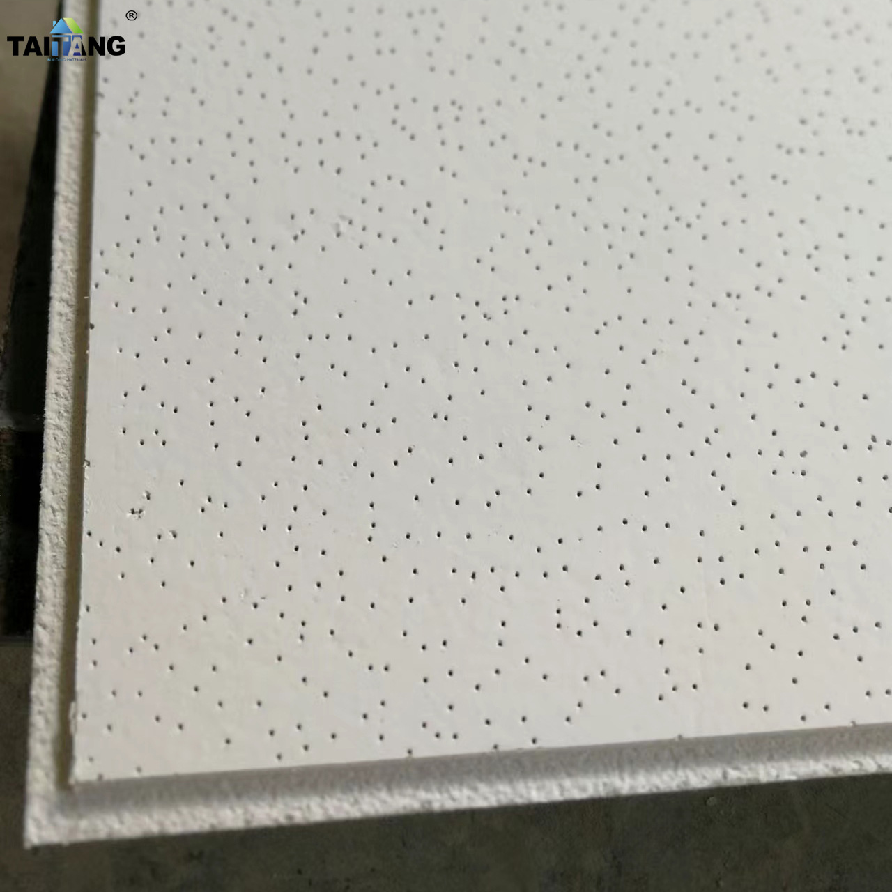Plafond Suspendu techo 2 pies X 4 pies X 12 pulgadas blanco tablero de fibra mineral