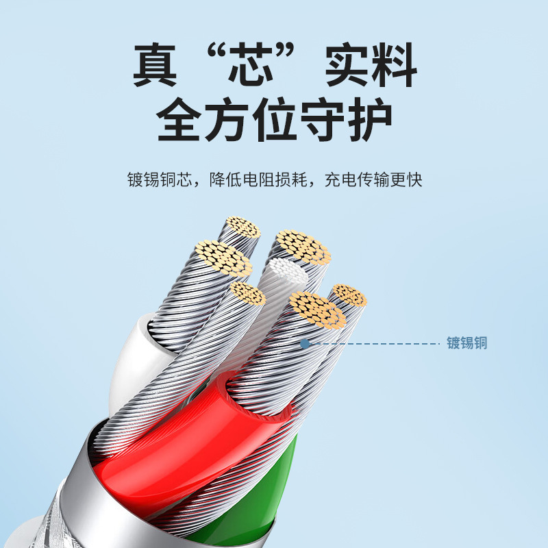 適用安卓華為粟充電線20cm卸売り携帯電話小家電データ線移動電源配電線|undefined