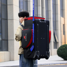冰球包运动包便携高品质拉杆包拖轮包大容量流行款潮流运动可通用